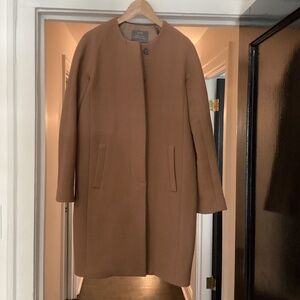 J Crew Double Cloth Coat